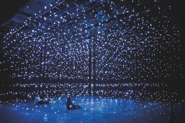 Image from NOWISWHENWEARE (the stars) installation