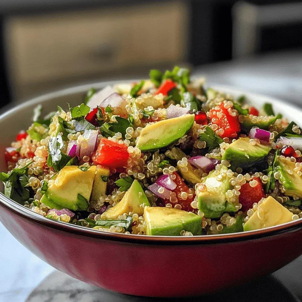 Avocado Quinoa Salad | Greenstew