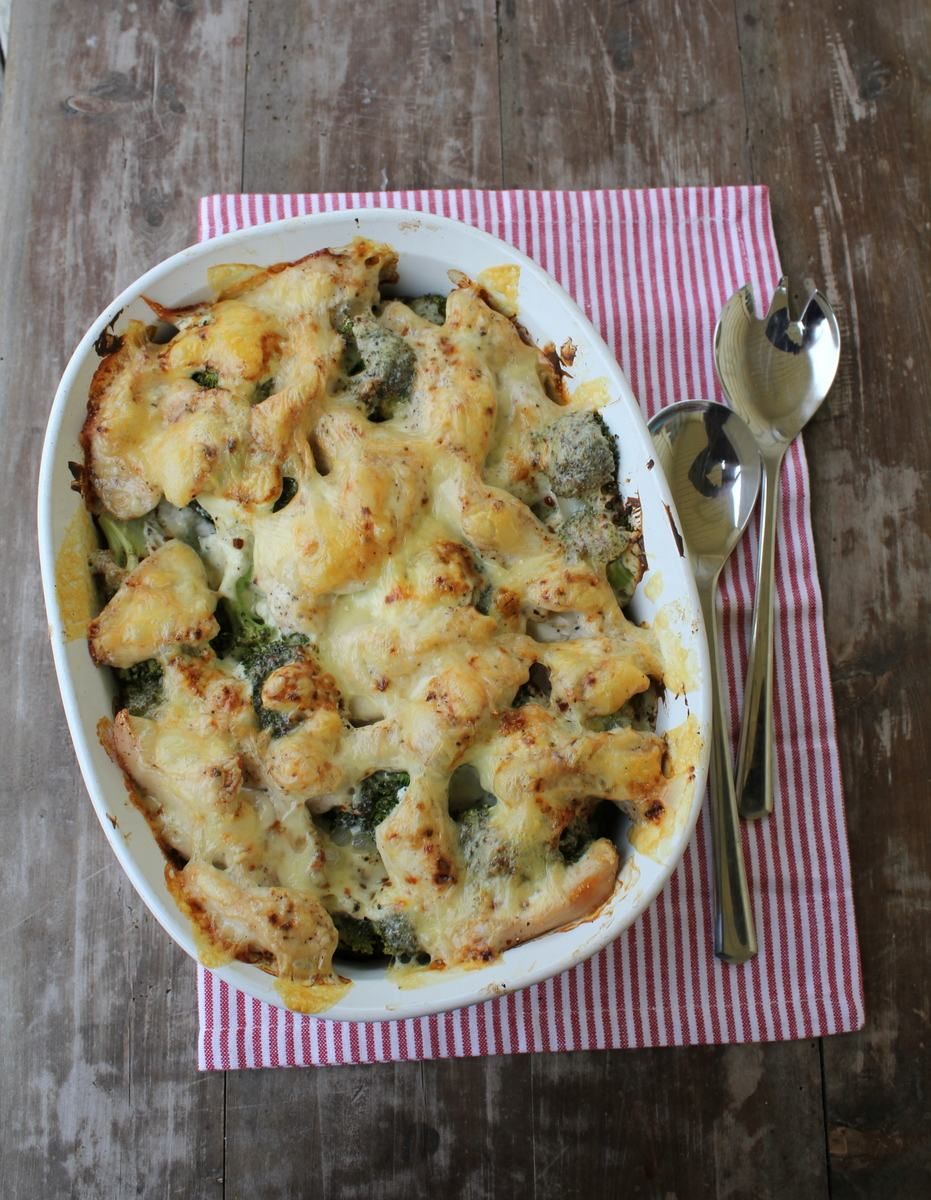 Kylling- og brokkoligrateng