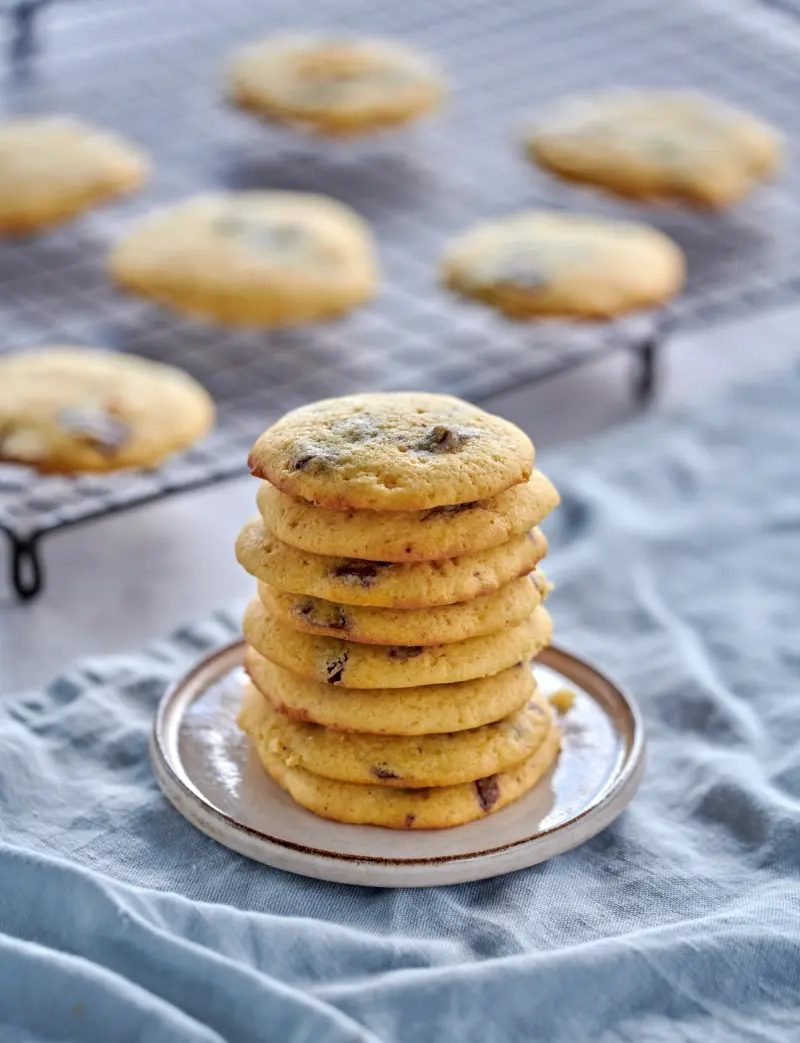 Sukkerfrie cookies med sjokoladebiter