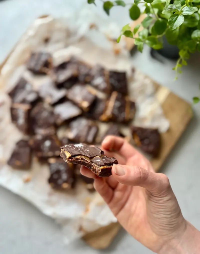 Sunnare, nydelig cashew-brownie!