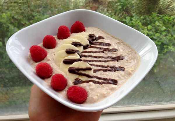 Peanutbutter overnight oats