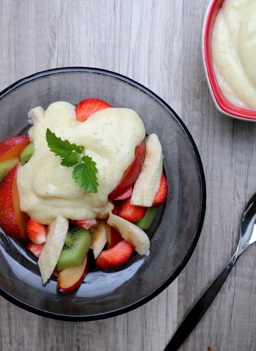 Sukkerfri vaniljekrem/vaniljesaus