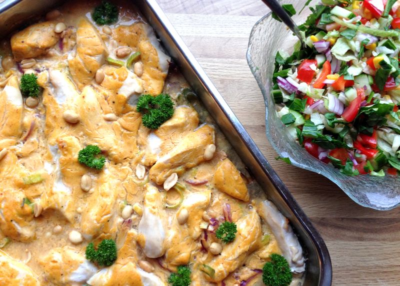 Thailandsk kyllingform!