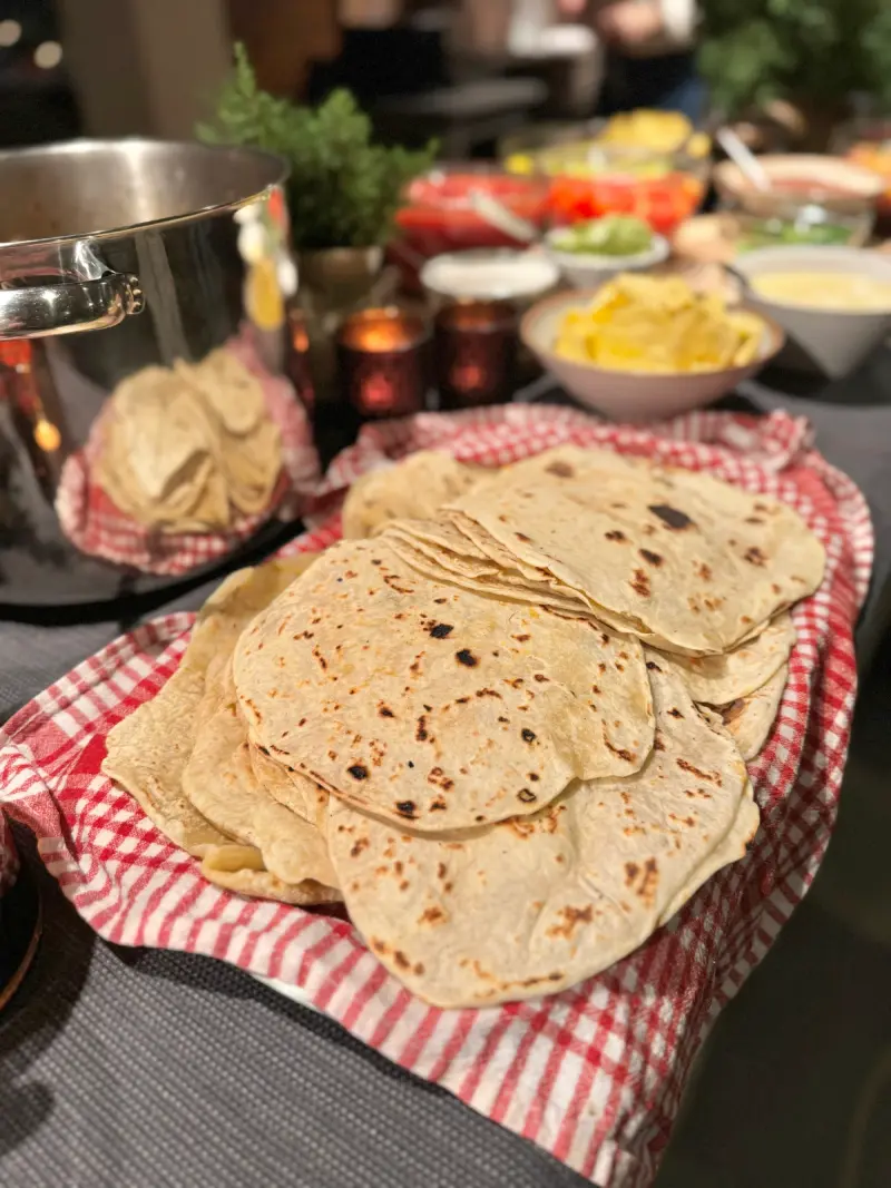 Heimelaga, saftige tortillalefser!