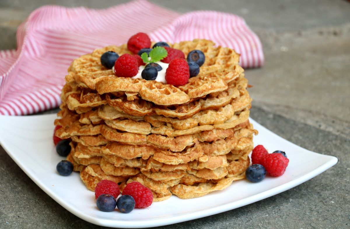 Sunne og gode kefirvafler