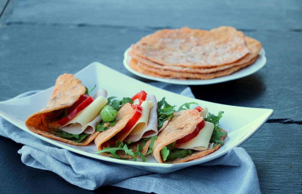 Slik lager du heimelaga, saftige søtpotetlomper!