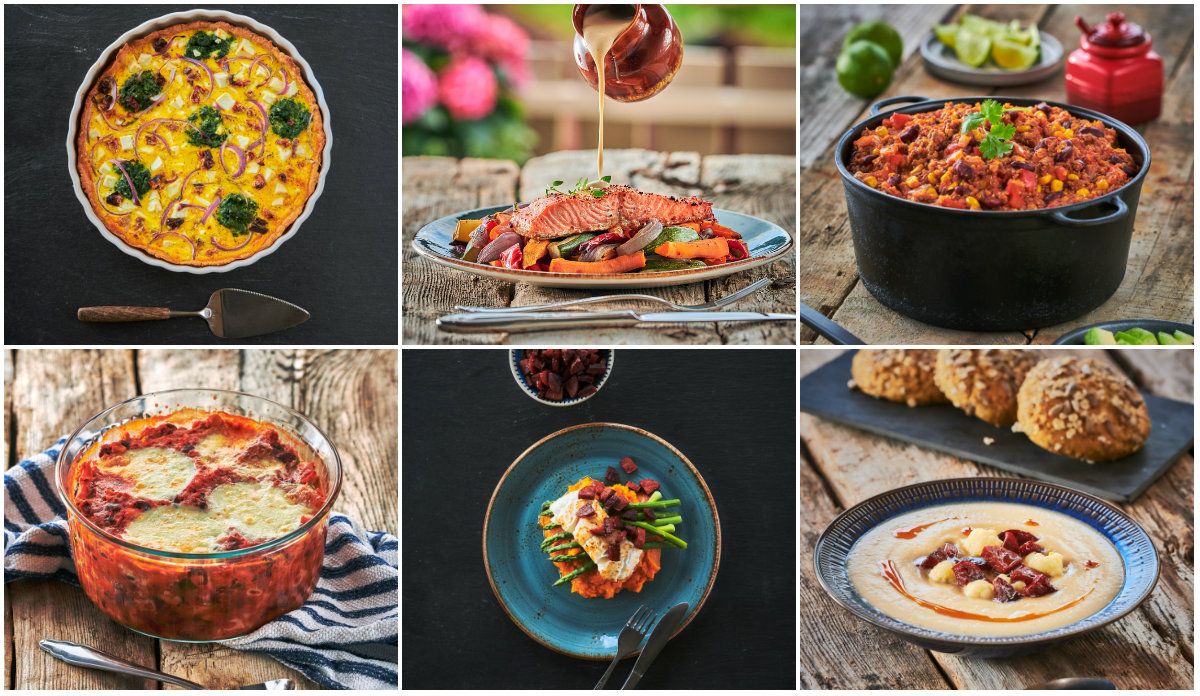 Her er dei første bildene fra mi nye kokebok!