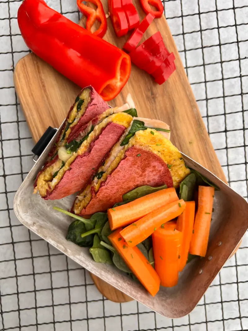 Tortillaomelett, superdigg matpakketips!