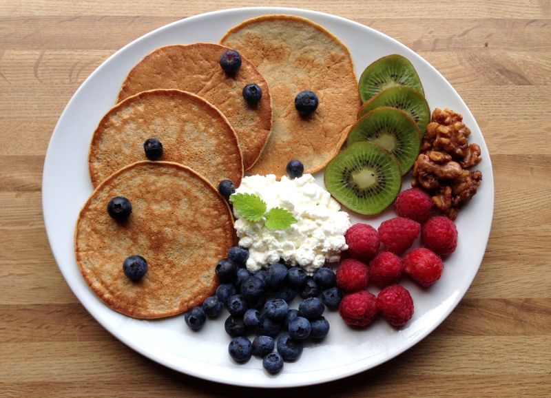 Sunne, søte pannekaker