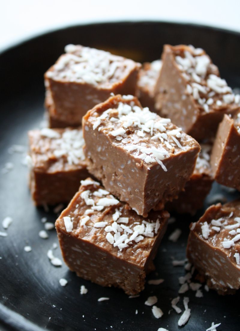 Sukkerfri bounty fudge