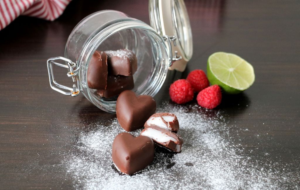 Sukkerfri mintsjokolade