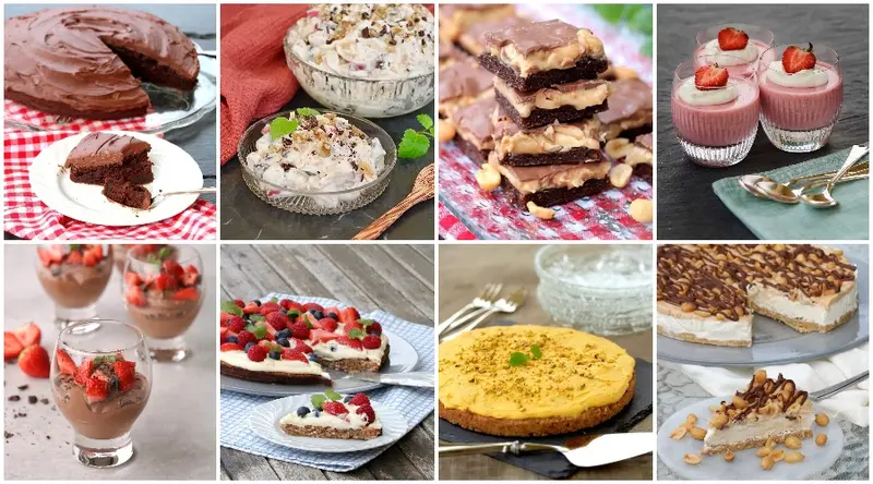 10 sukkerfri kaker & desserter til 17.mai!