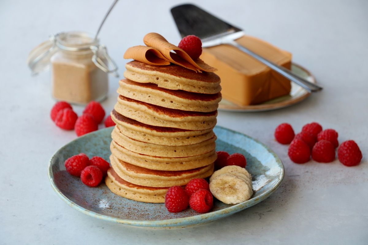Fluffy bananpannekaker – med pepperkakekrydder!