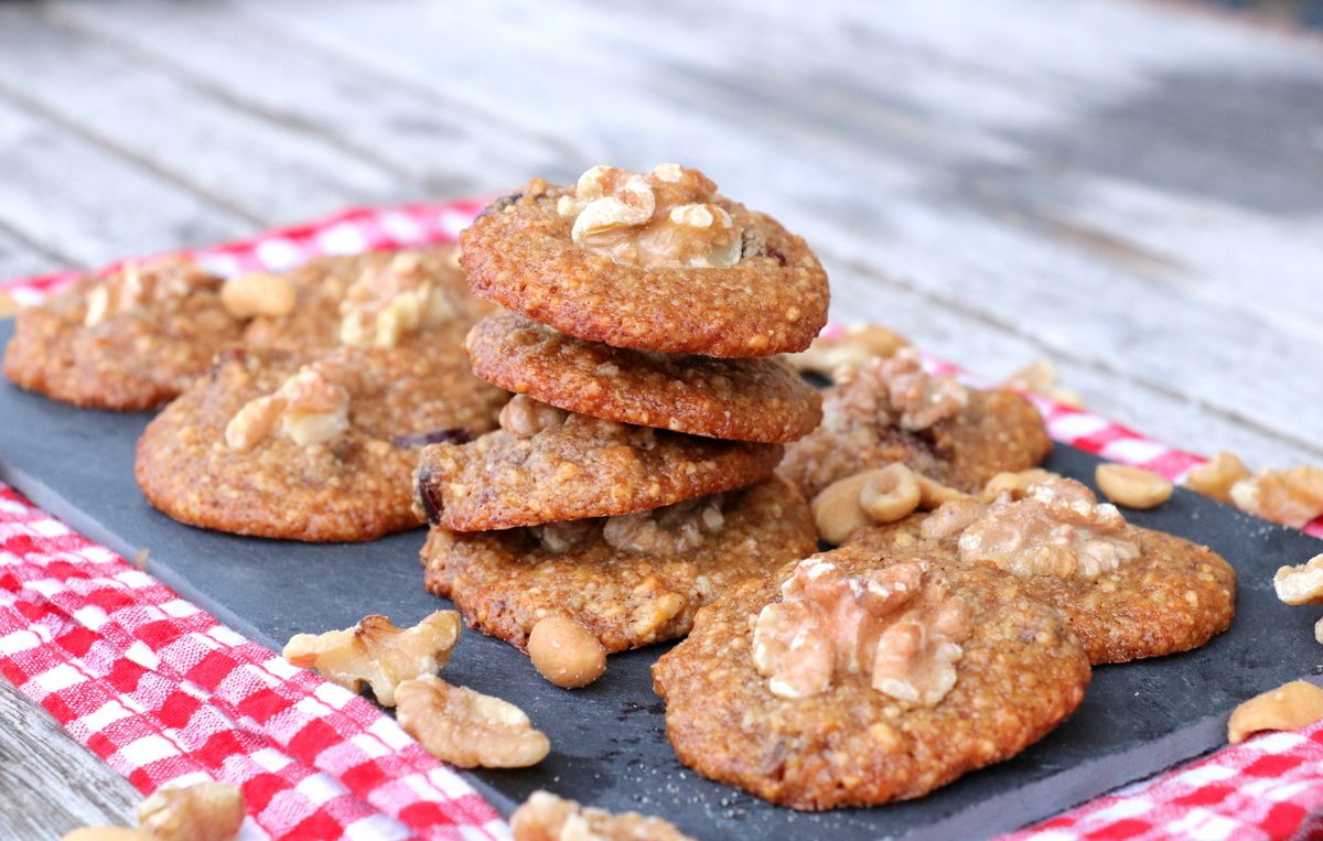 Sunne, seige peanøttkjeks