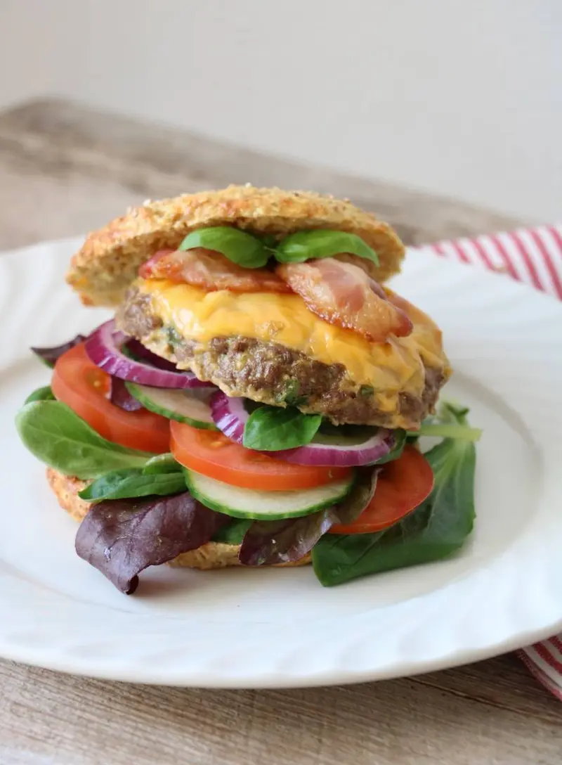 Cheddar burger