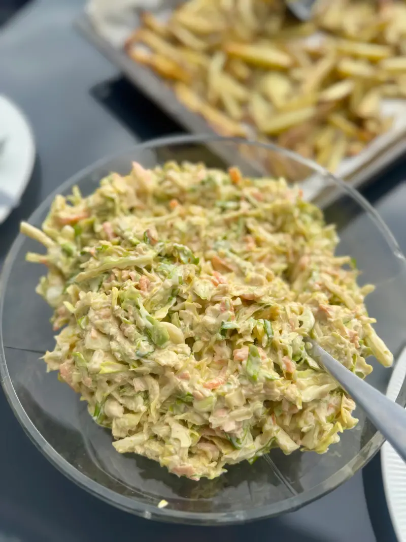 Skikkelig smakfull og digg coleslaw!