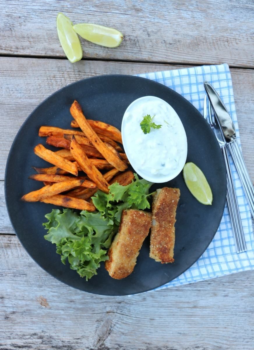 Heimelaga fiskepinner