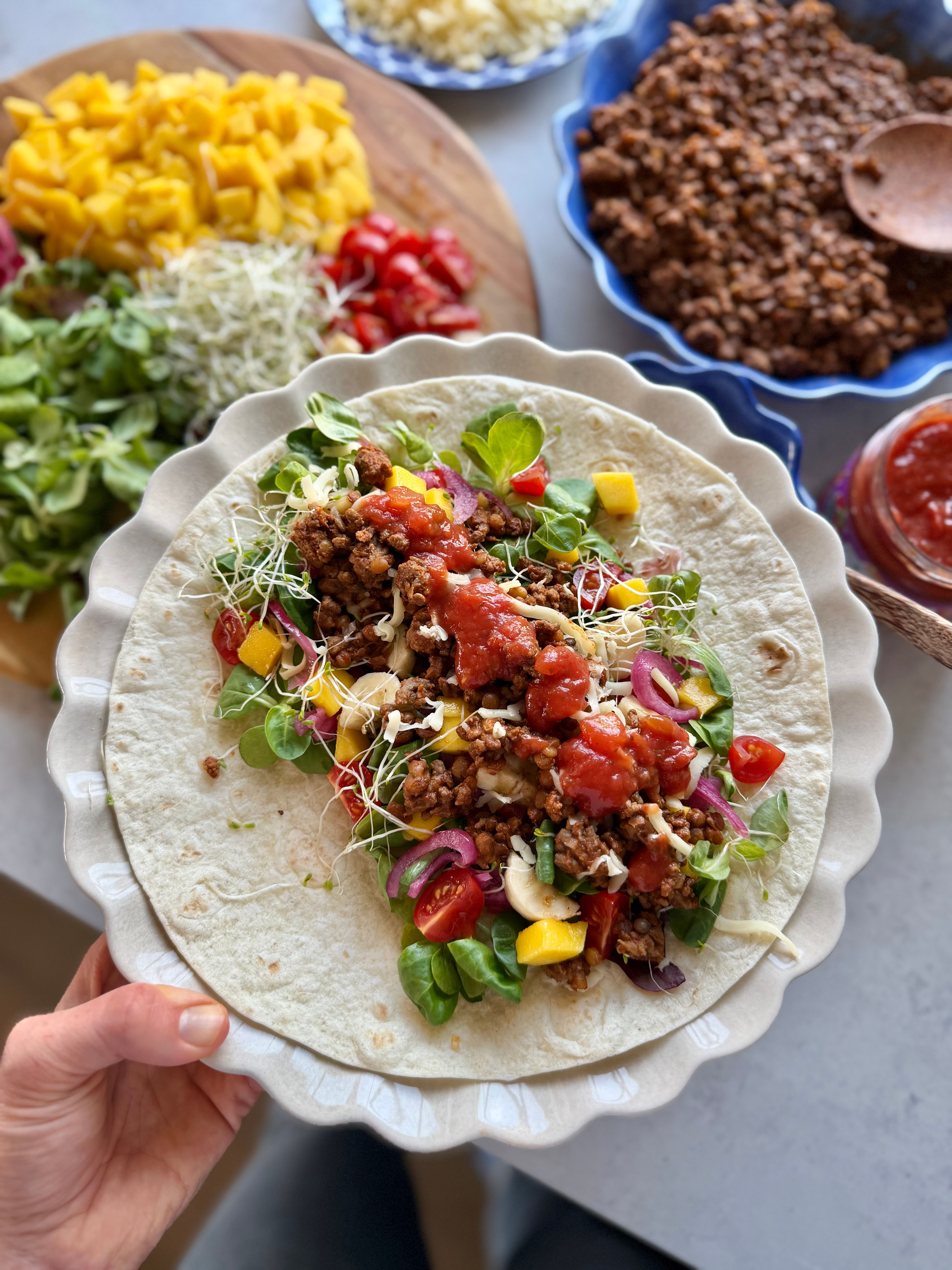 5 tips for eit sunnare tacomåltid med mindre ultraprosseserte ingredienser!