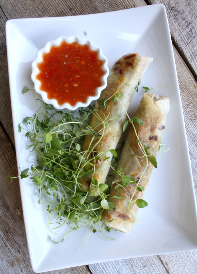 Enkle og smakfulle vårruller
