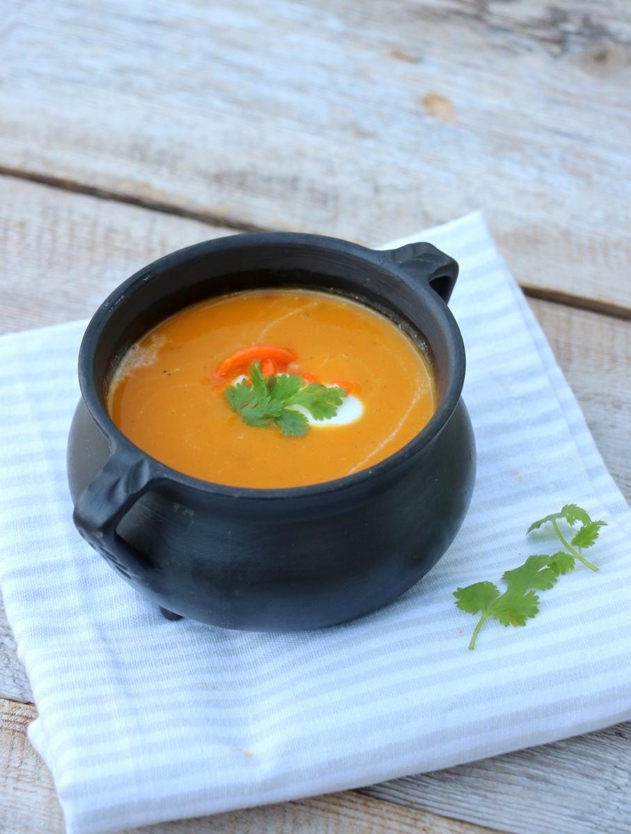 Gresskarsuppe med kokosmelk