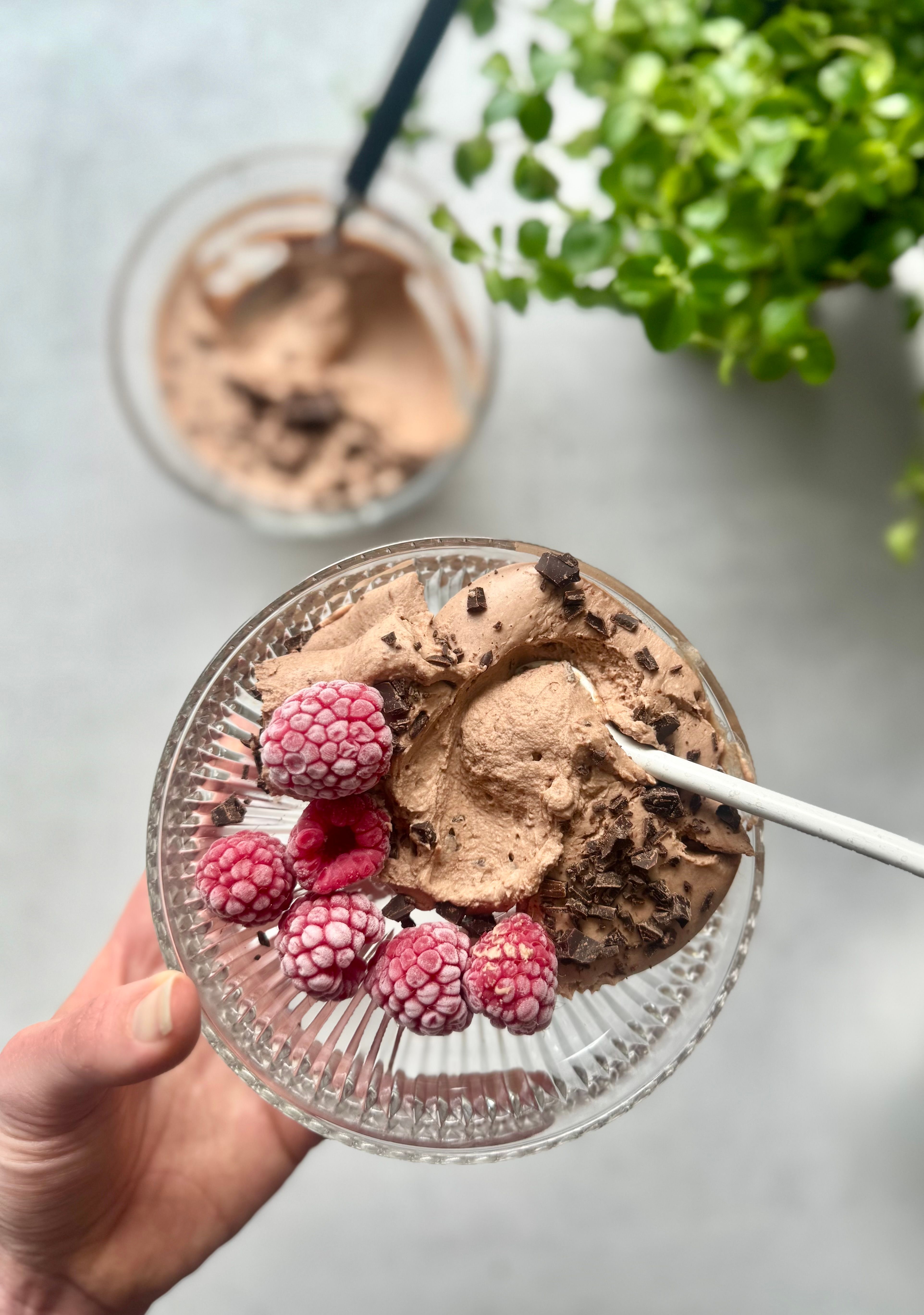 Nydelig sjokolademousse - av 3 ingredienser på 2 minutter!