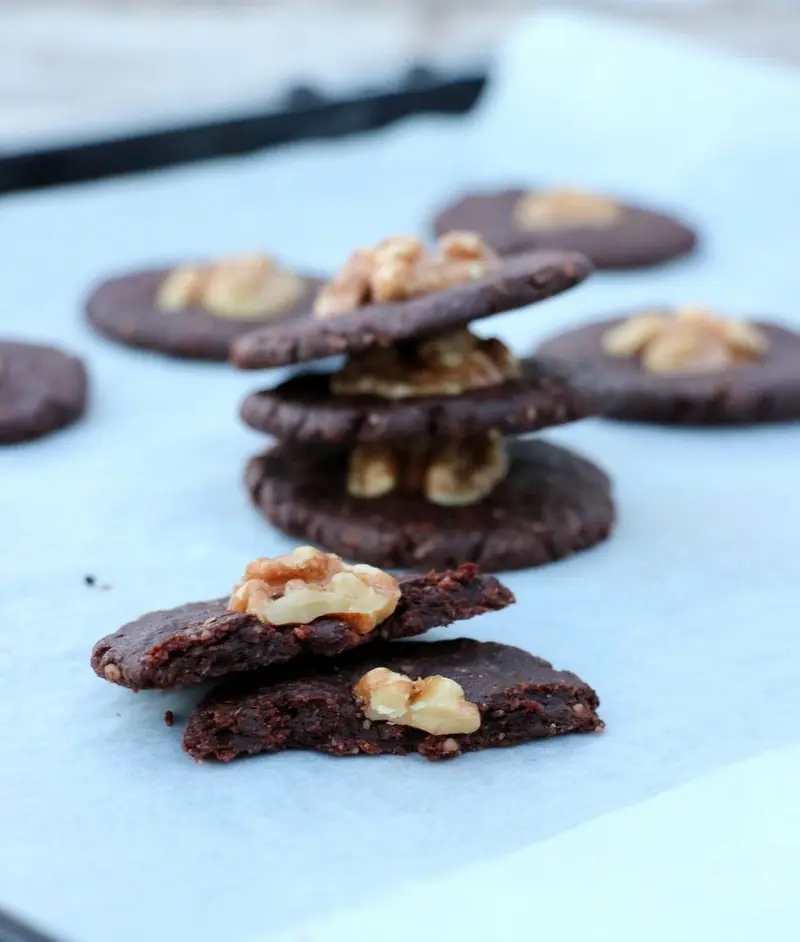 Brownie cookies uten tilsatt sukker