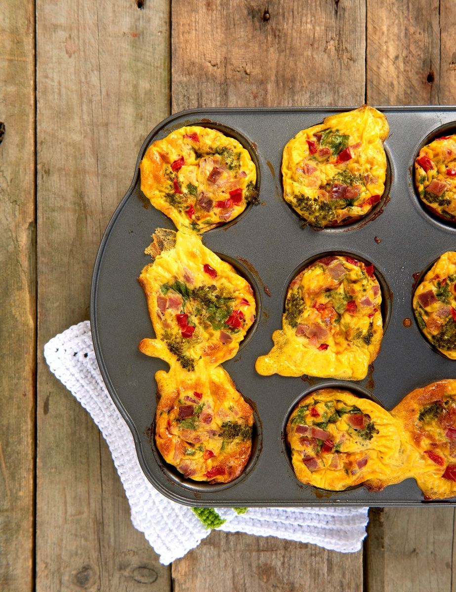 Enkle omelettmuffins