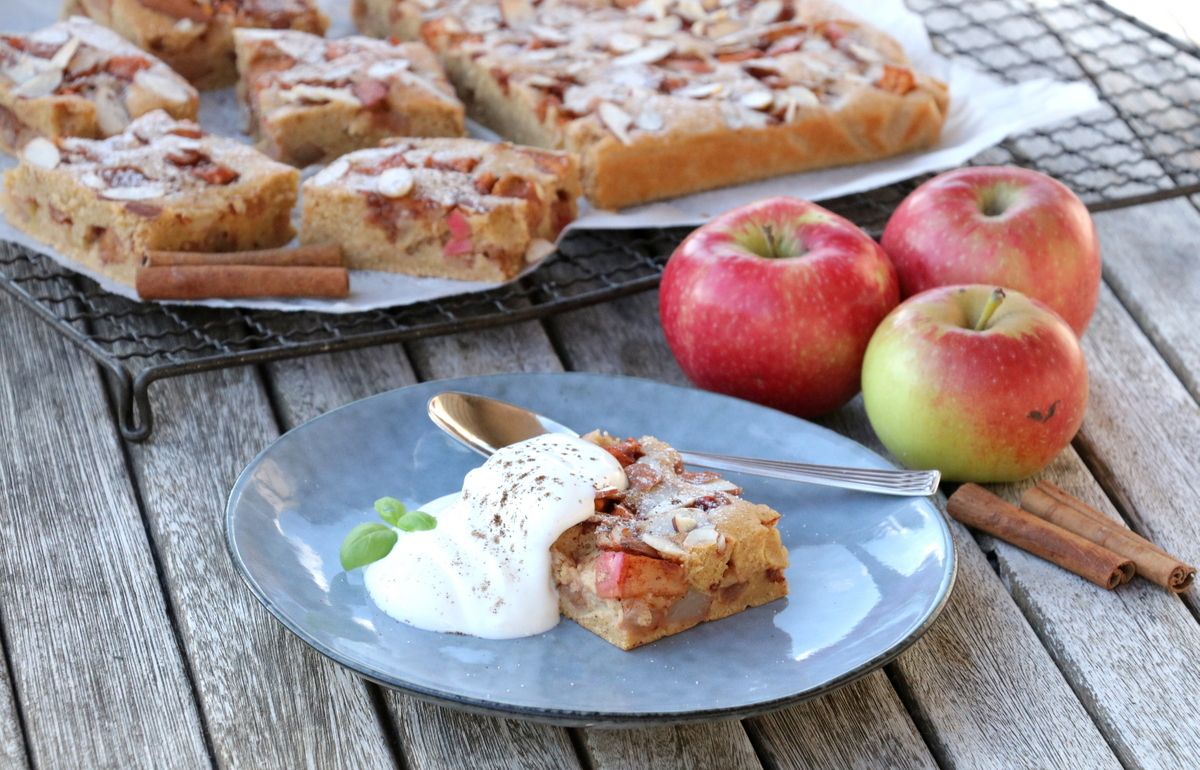 Sukkerfri eplekake