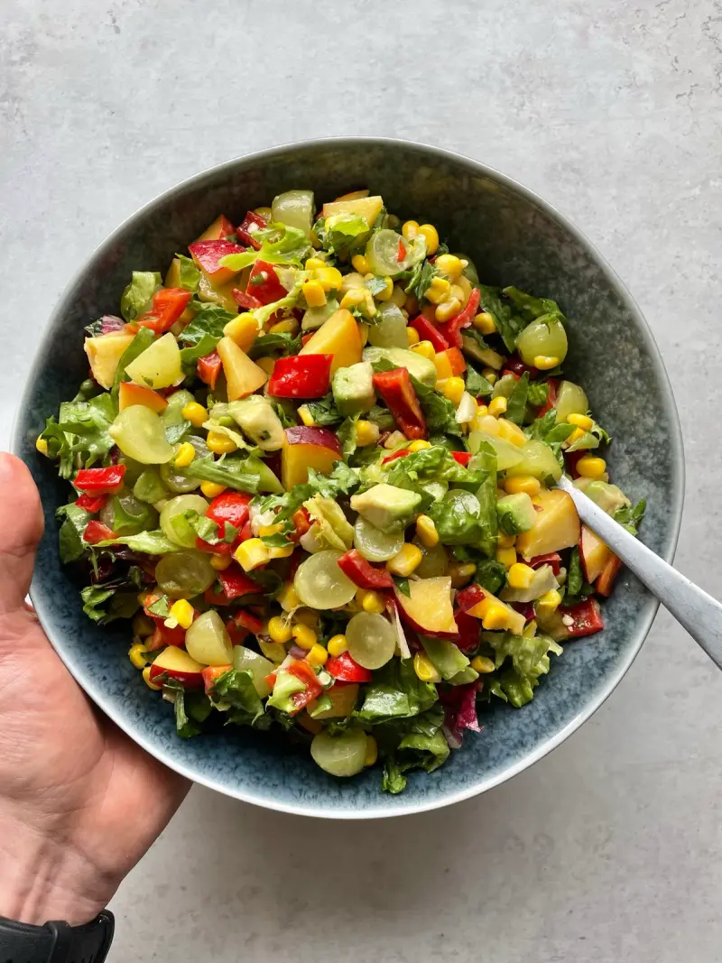 Prøv nektarin i salaten!