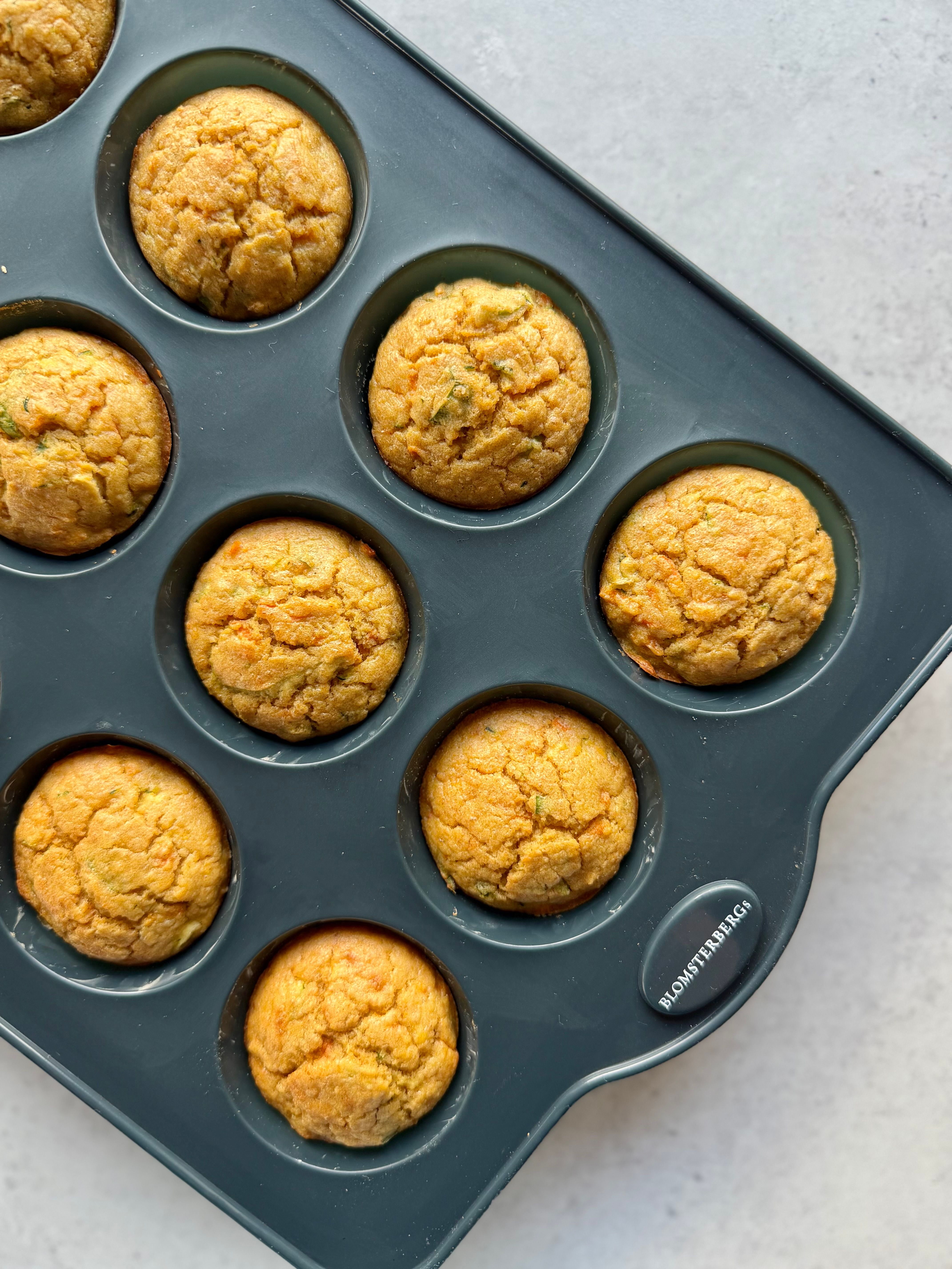 Grønnsaksmuffins til dei minste!