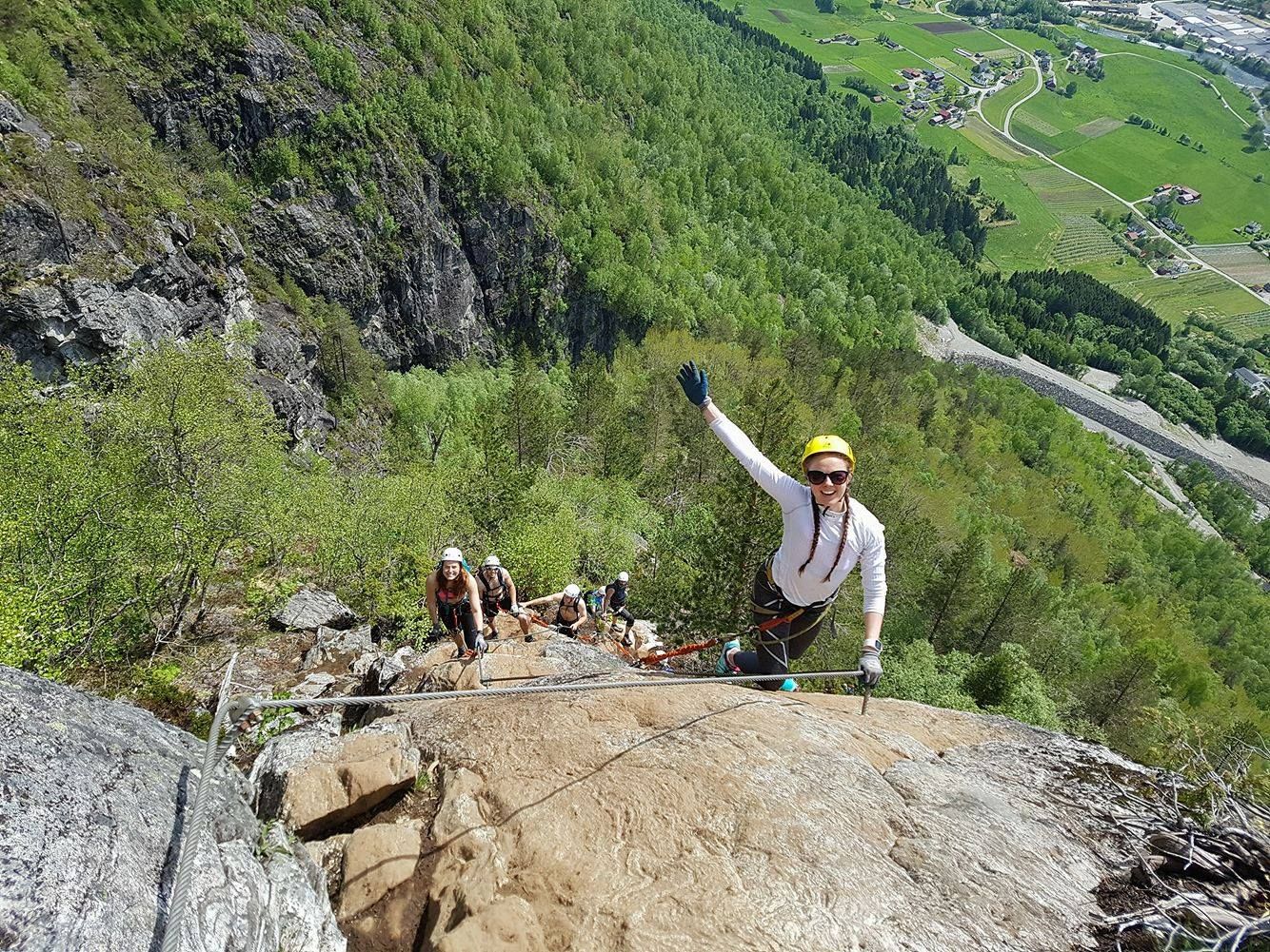 En opplevelse du seint vil gløyme: Via Ferrata Loen!