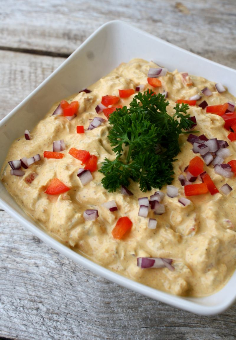 Kylling i karri påleggsalat