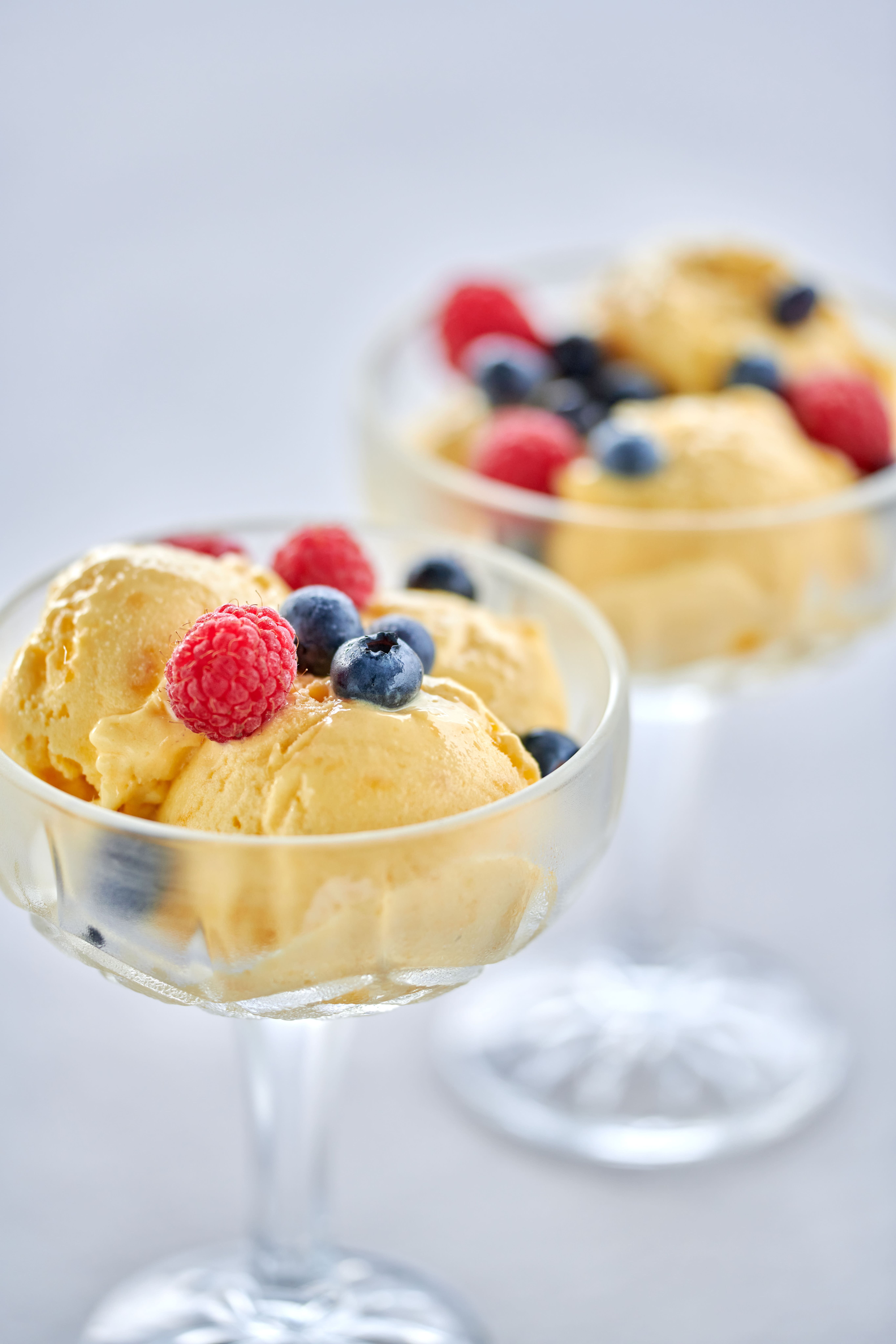 Mango-is på 2 minutt med 3 ingredienser!