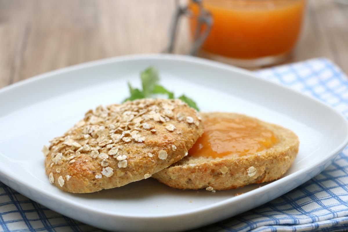 Proteinrike havrerundstykker på under 30 minutter