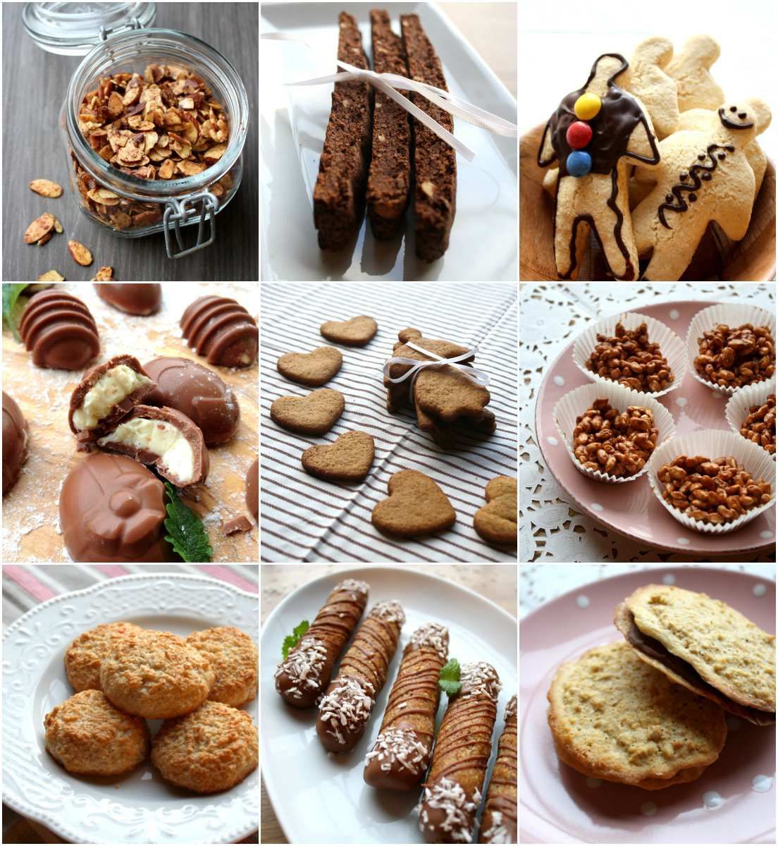 Her er ingrediensene du trenger for å lage sukkerfri julekaker!