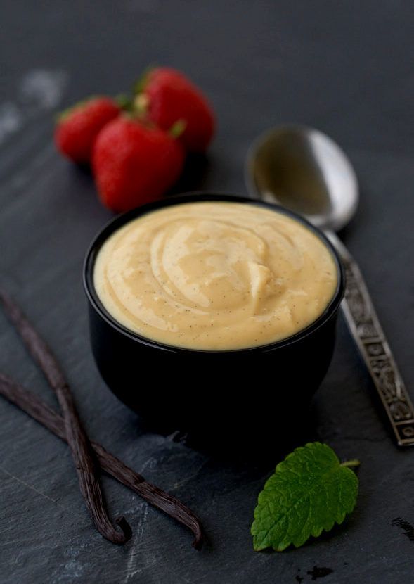 Slik lager du den beste sukkerfri vaniljekremen/vaniljesausen!