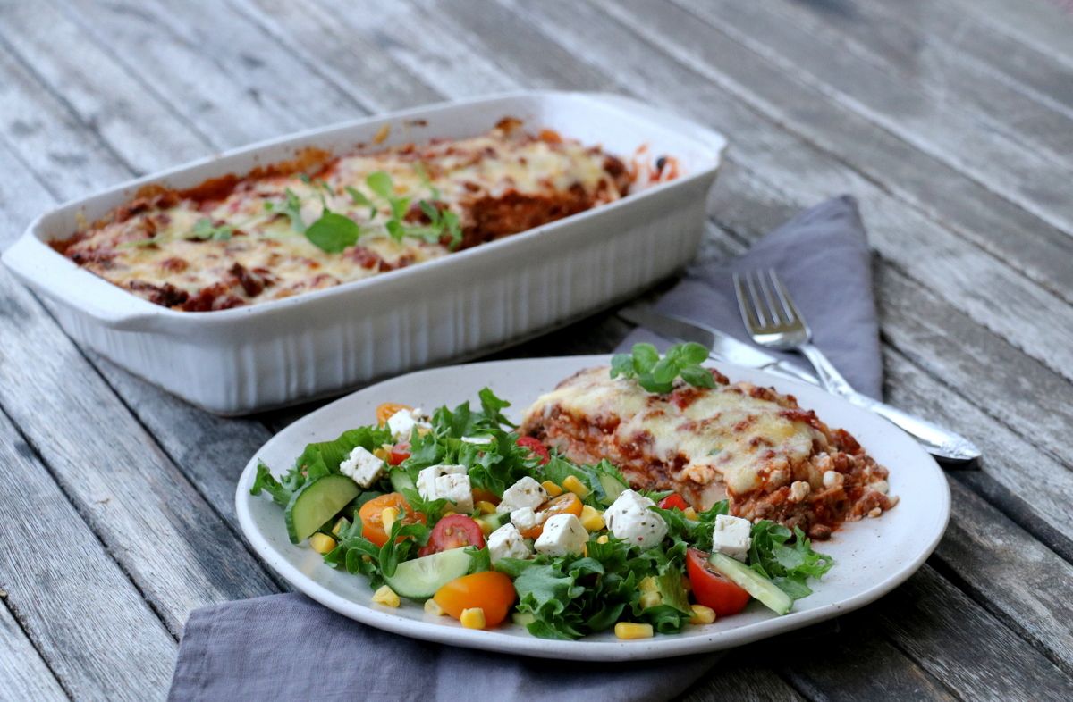 Slik lager du heimelaga lasagne med lomper – LOMPELASAGNE!
