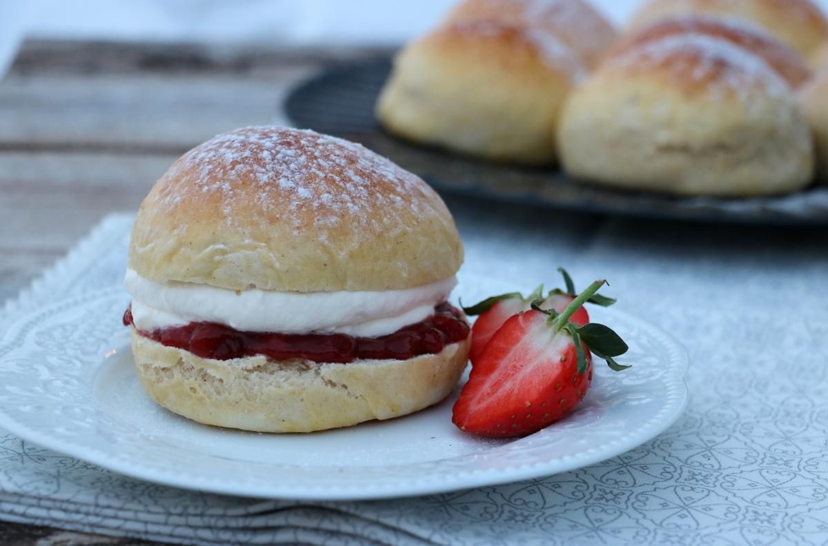 Fastelavensboller uten sukker