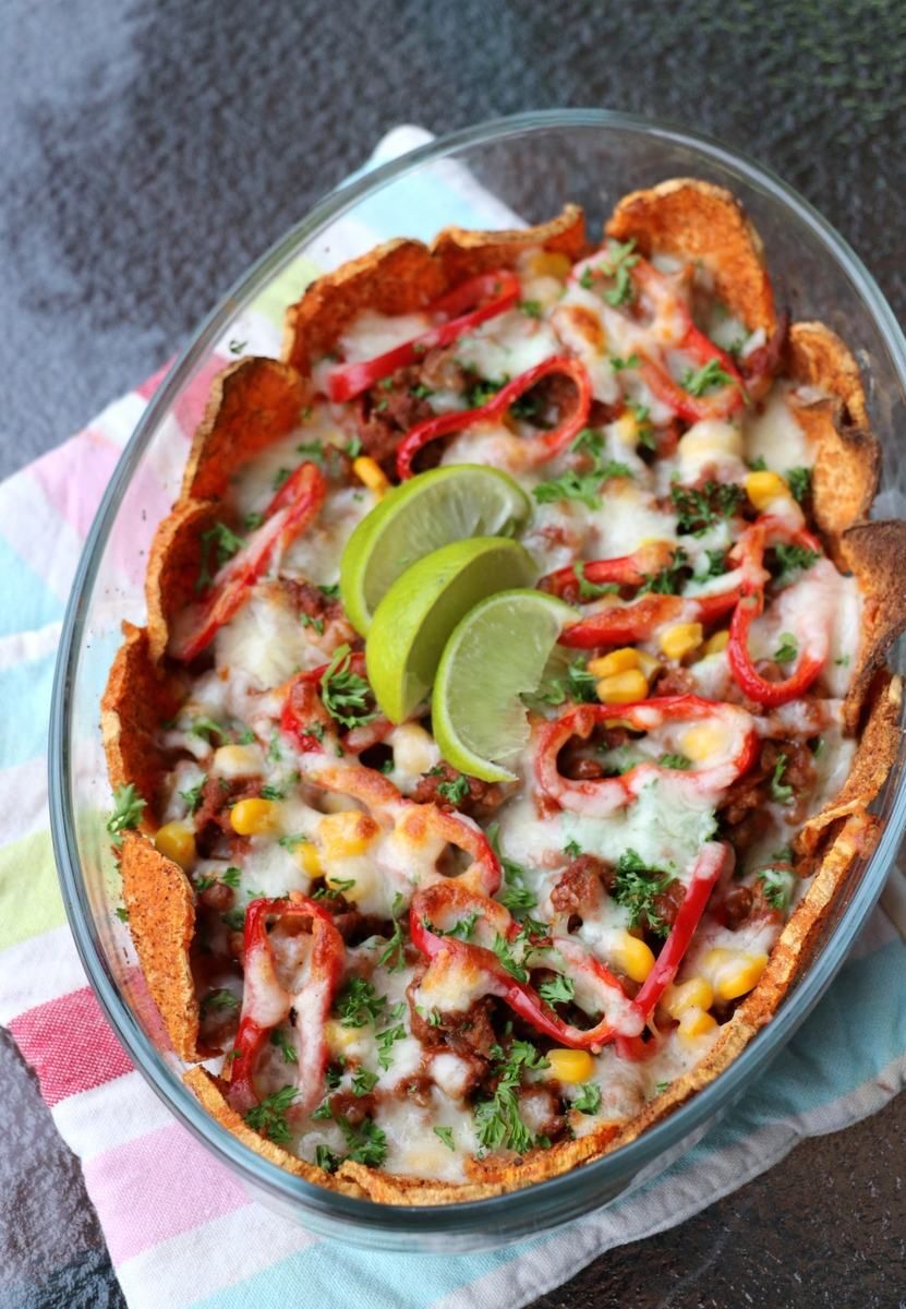 Søtpotet nachos