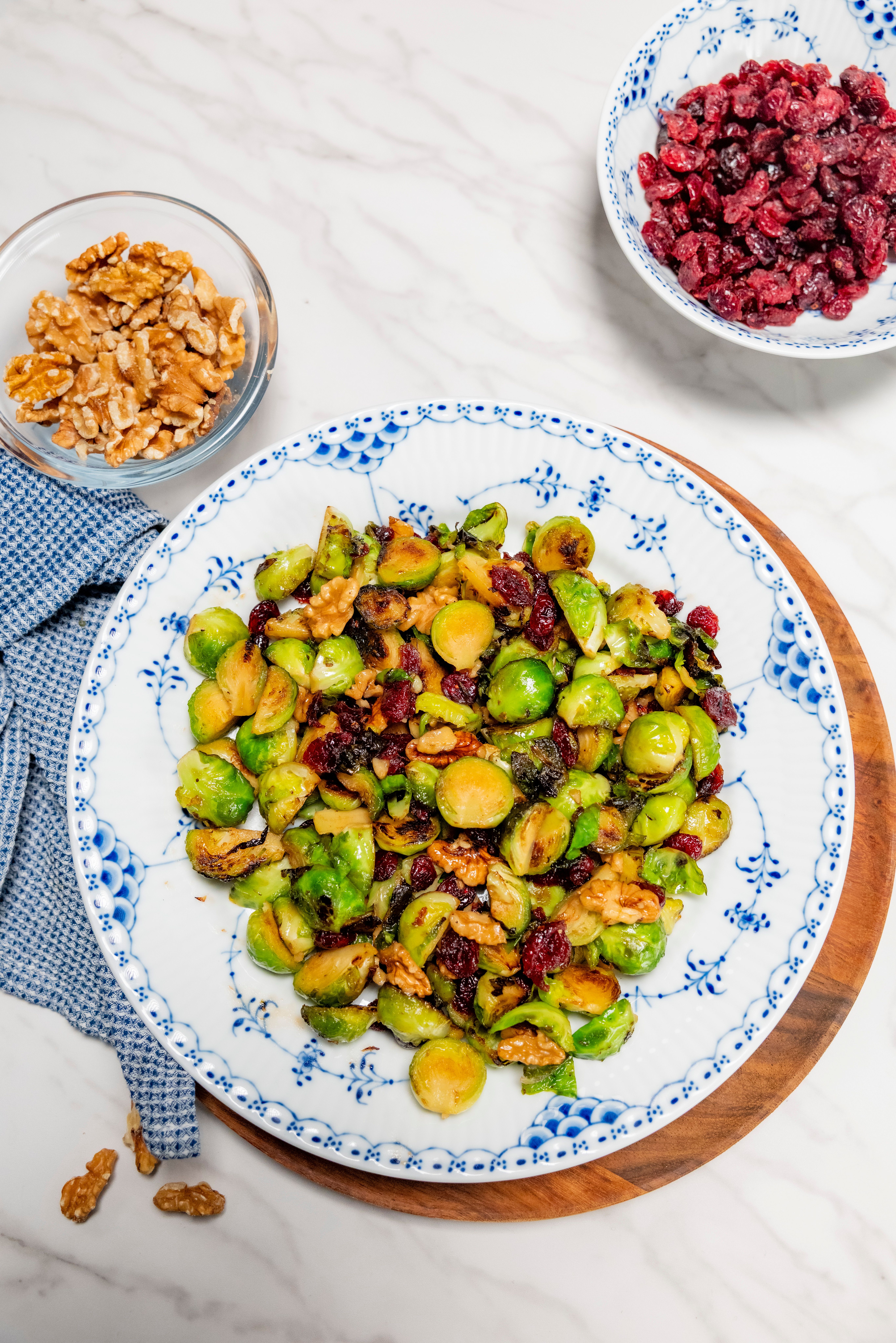 Smørstekt rosenkål - nydelig tilbehør til middag / tapas!