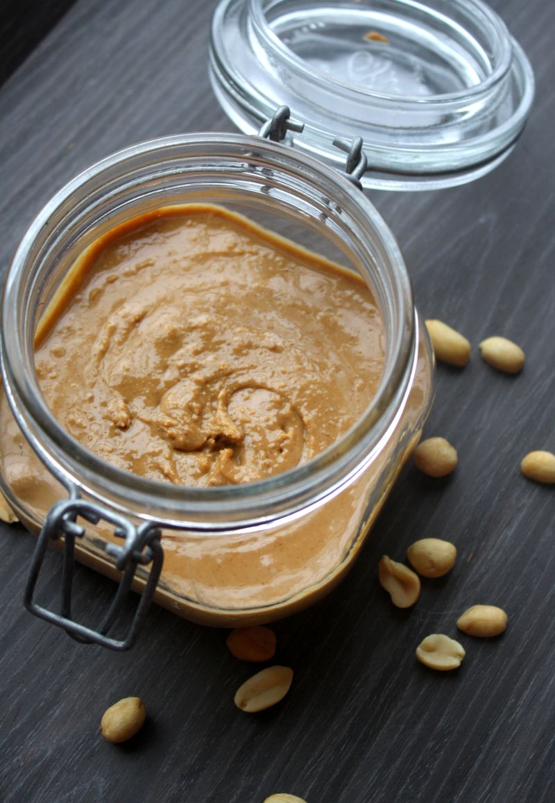 Heimelaga peanøttsmør