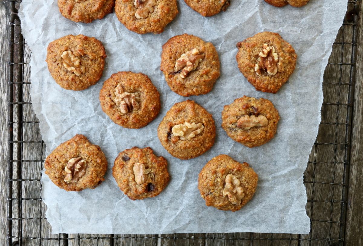 Seige, søte og sprø nøttekjeks