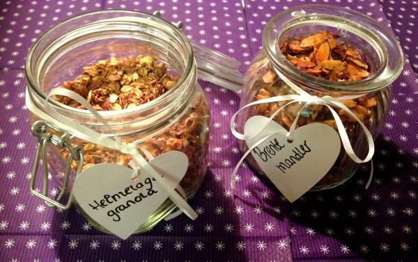 Oppskrift: heimelaga, cunchy granola