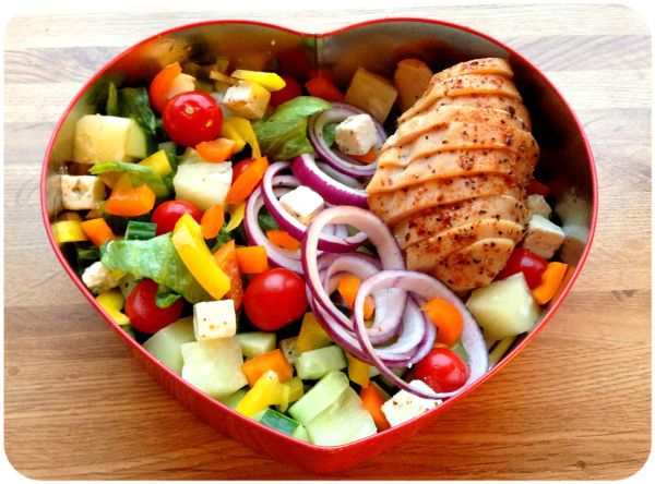 Dagens lunsjboks + tips til en komplett salat
