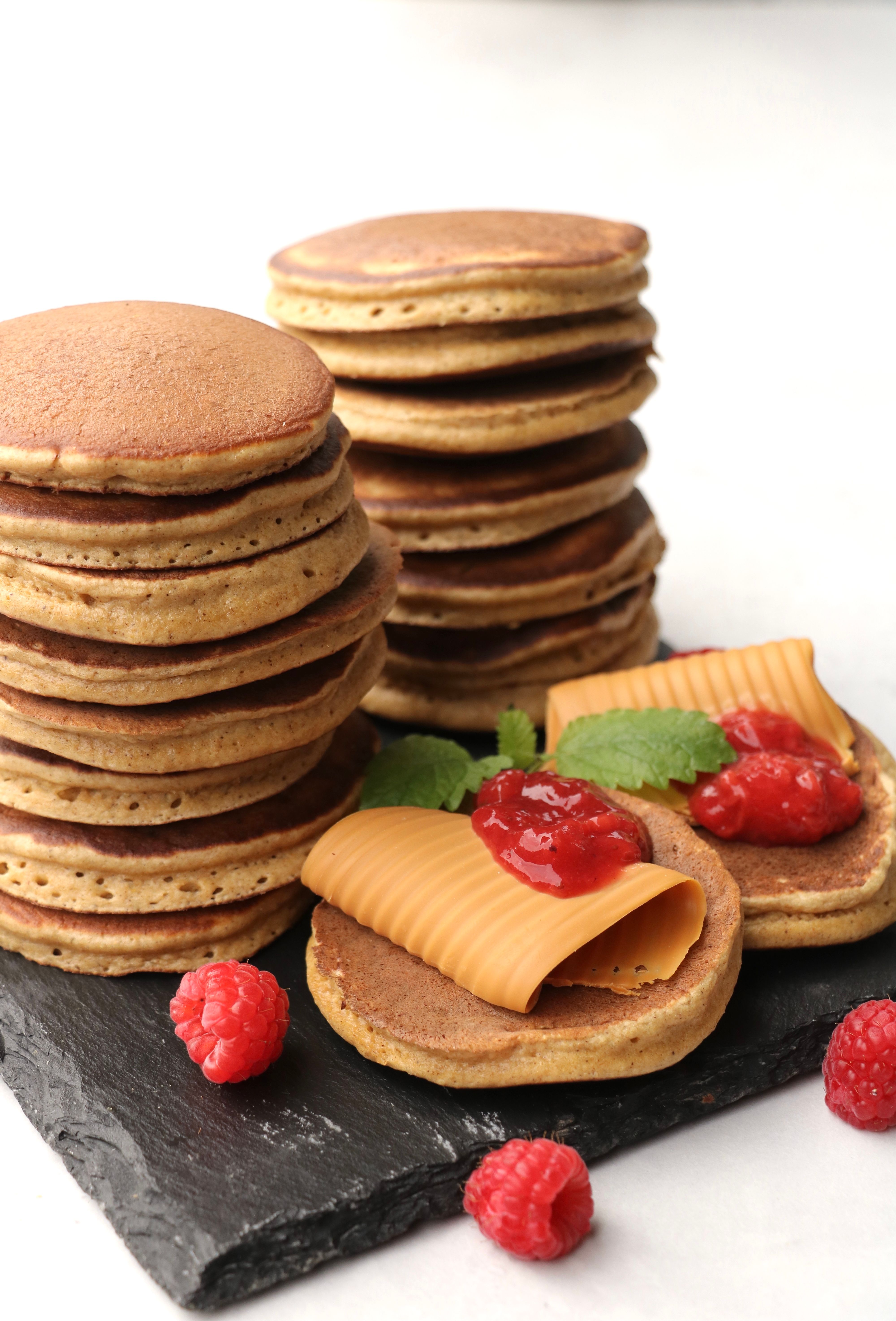 Fluffy havrepannekaker med Bakemjølk