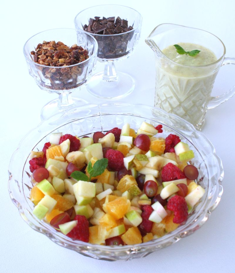 Frisk og smakfull fruktsalat