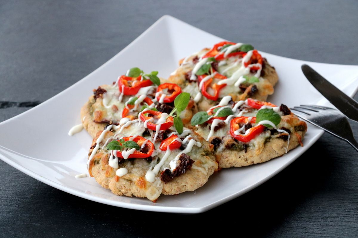 Vegetarisk polarbrødpizza