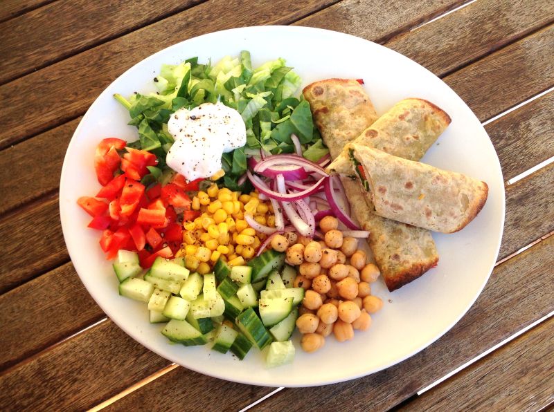 Gratinert speltlompewraps og raskt desserttips!