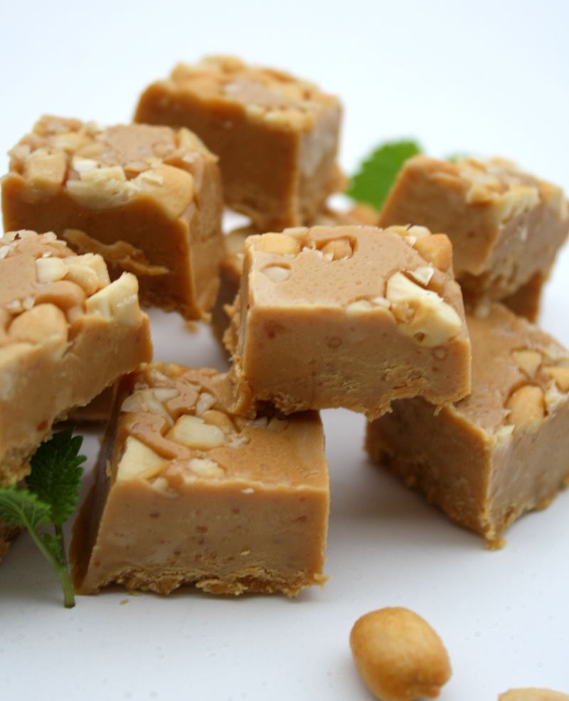 Sunne peanøttfudge